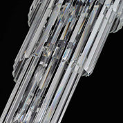 Vencha Lighting Chanel-S-BK Spiral Chandelier - 400x1300