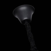 Vencha Lighting Chanel-S-BK Spiral Chandelier - 400x1300