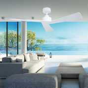 Vencha Lighting Bronte 52 DC Ceiling Fan - White