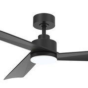 Vencha Lighting Bronte 52 DC Ceiling Fan - Black with Light