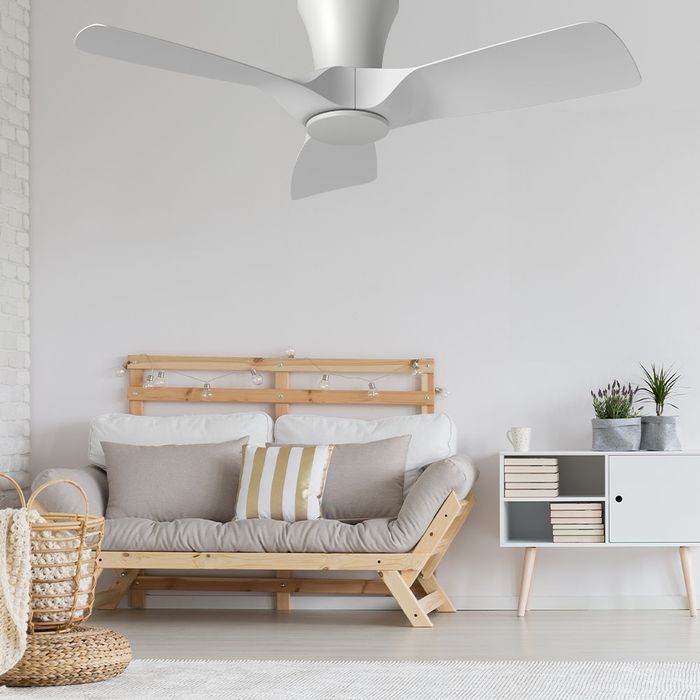 Vencha Lighting Kiwi 32 Ceiling Fan - No Light - White