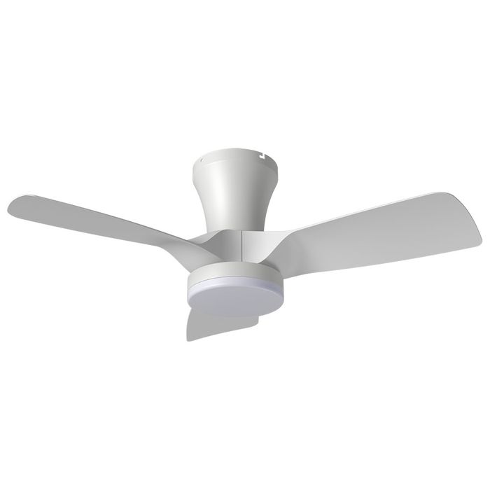 Vencha Lighting Kiwi 32 Ceiling Fan - with Light - White