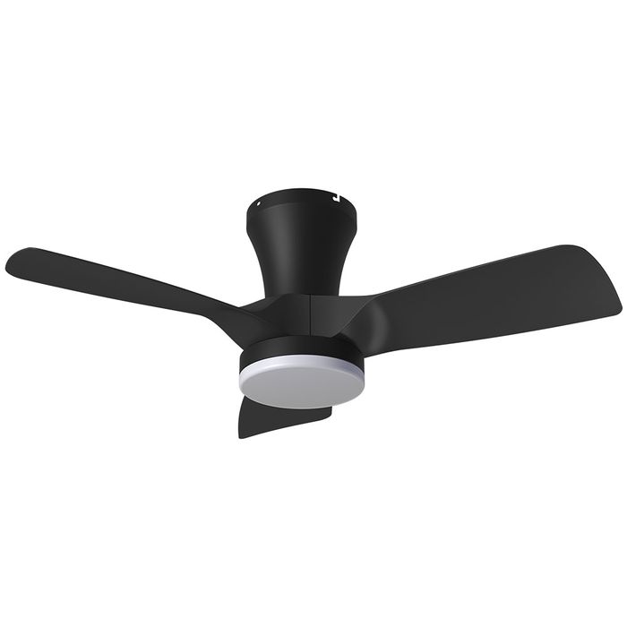 Vencha Lighting Kiwi 32 Ceiling Fan - with Light - Black