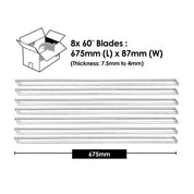 Vencha Lighting Titanic RWS 60" Blade Set - Black