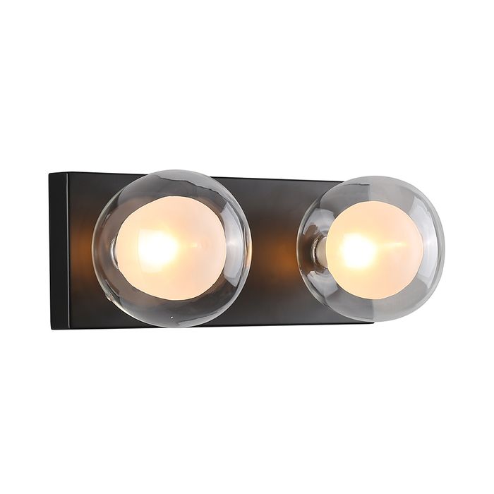 Vencha Lighting Hilton Hollywood Wall Light - 2 Light-BK