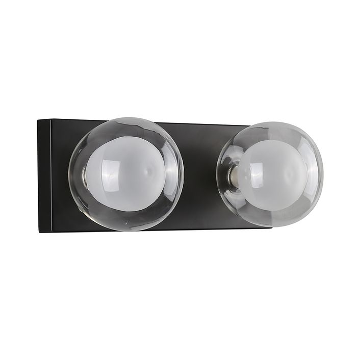 Vencha Lighting Hilton Hollywood Wall Light - 2 Light-BK