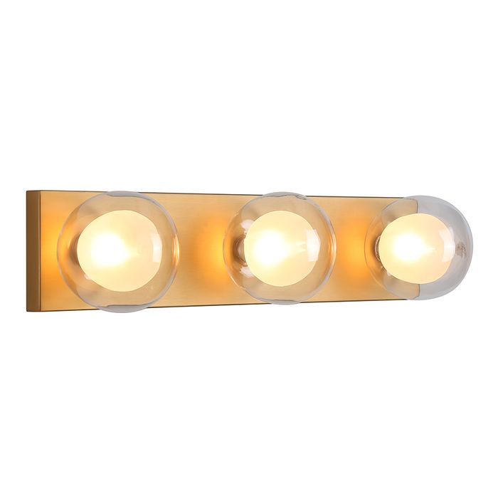 Vencha Lighting Hilton Hollywood Wall Light - 3 Light-GD