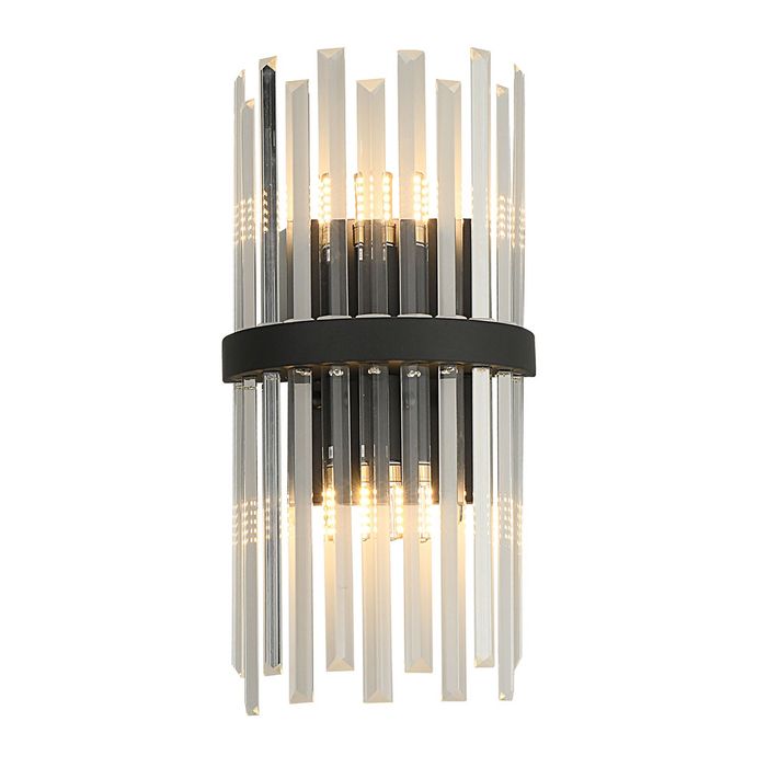 Vencha Lighting Oxford Wall Light-BK