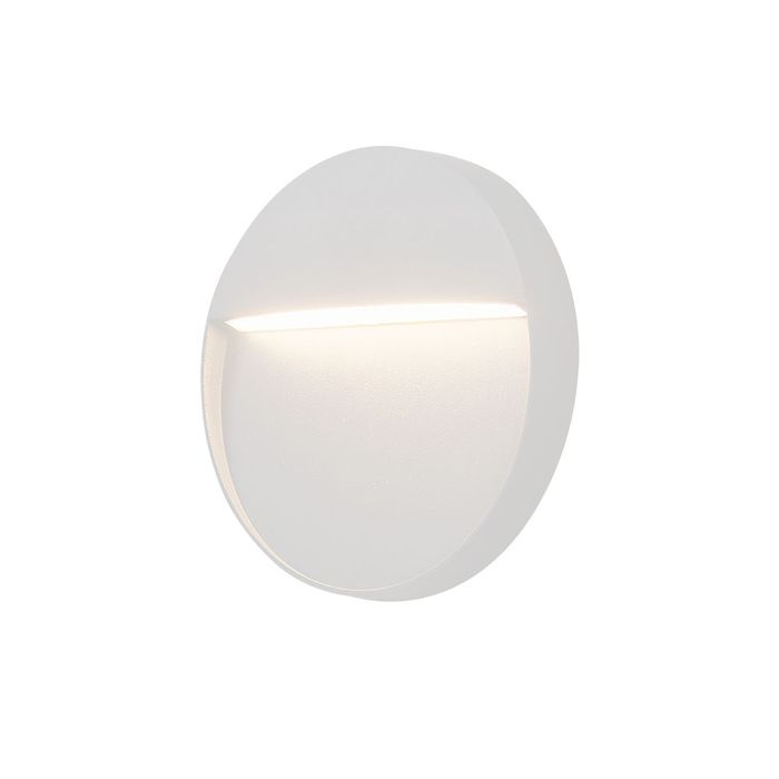 Vencha Lighting Tyler Round 4w LED Step Light - WH - TC