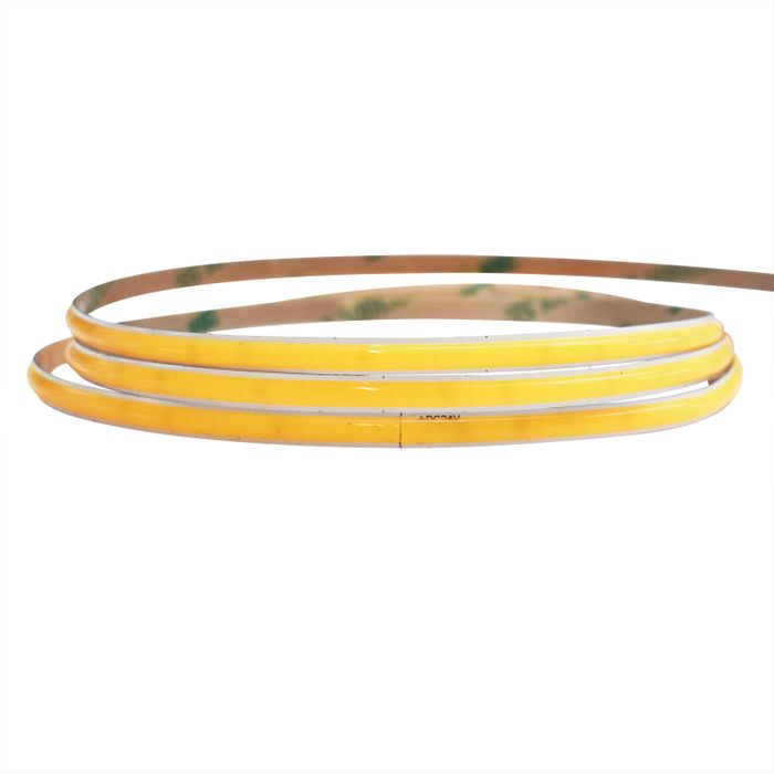 Vencha Lighting 7w Thin COB LED Strip Light - 24v - IP20 - 1m - 3000K