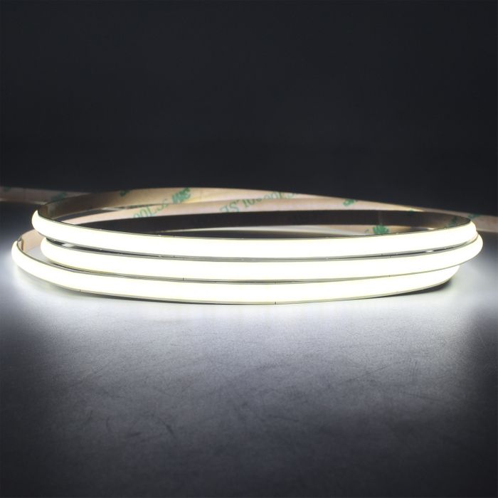Vencha Lighting 7w Thin COB LED Strip Light - 24v - IP20 - 1m  - 6000K