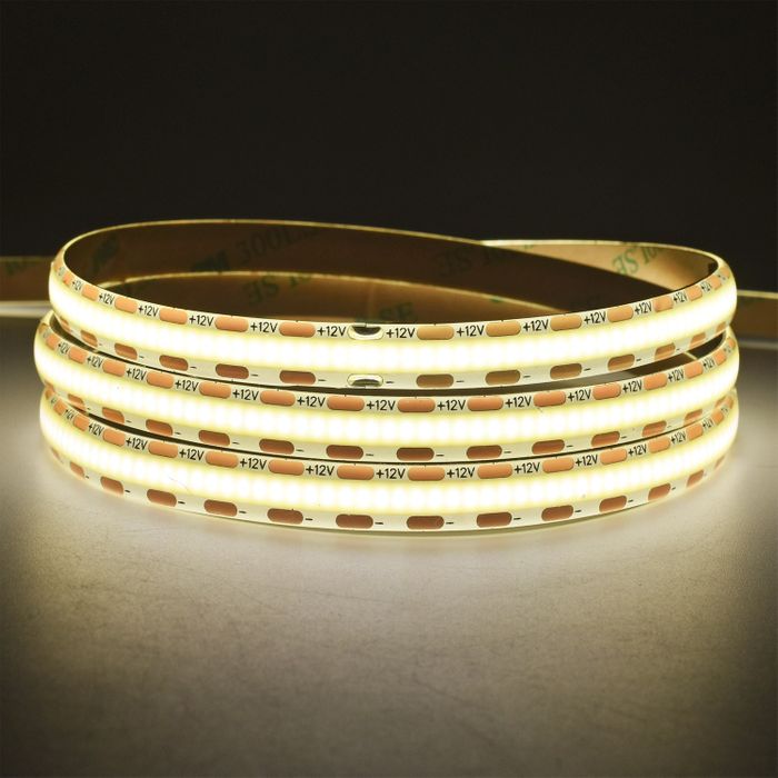 Vencha Lighting 9w COB LED Strip Light - 12v - IP65 - 1m - 4000K
