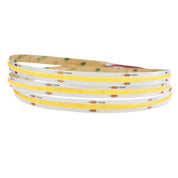 Vencha Lighting 10w COB Long Run LED Strip Light - 24v - IP20 - 1m - 3000K