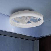 Vencha Lighting Tron Light Fan - White
