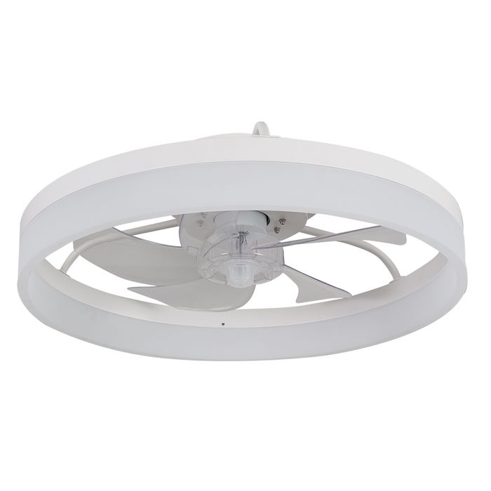 Vencha Lighting Tron Light Fan - White