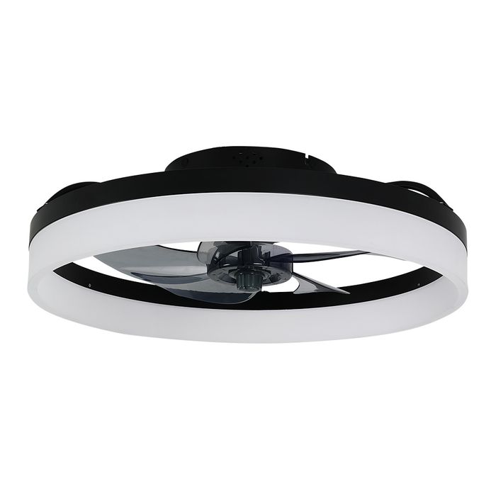 Vencha Lighting Tron Light Fan - Black
