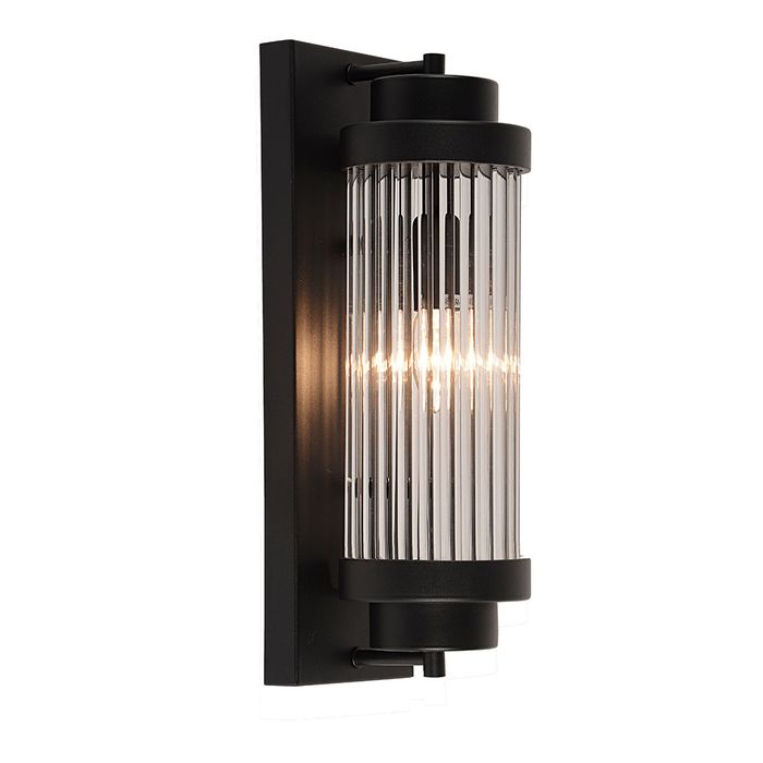 Vencha Lighting Cambridge Wall Light - 400mm - Black