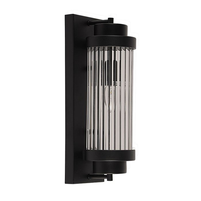 Vencha Lighting Cambridge Wall Light - 400mm - Black
