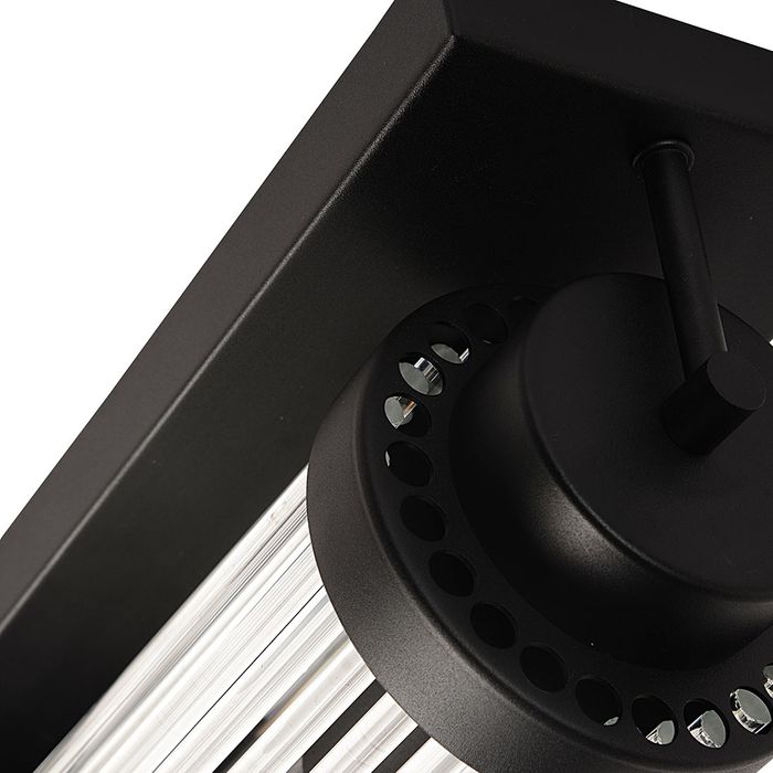 Vencha Lighting Cambridge Wall Light - 400mm - Black