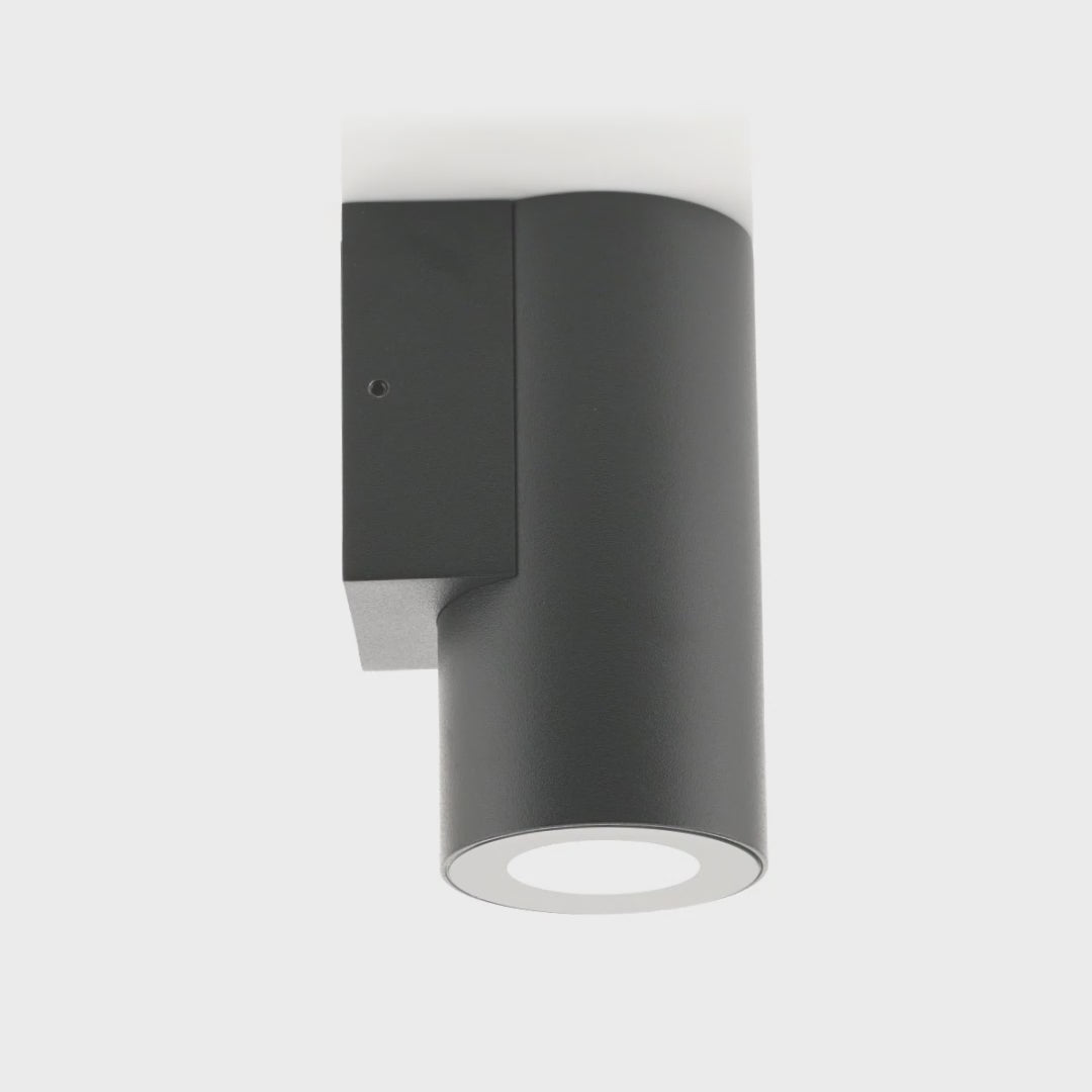 Havit Lighting Aries Aluminium Black Fixed Down LED Wall Light