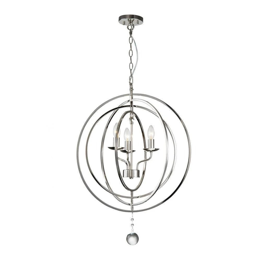 Maxwell Pendant Light Small, Medium, Large in Black or Nickel