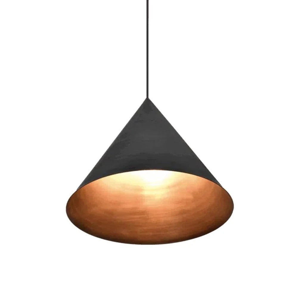 Coda Pendant Light Small, Large in Black or Weathered Bronze
