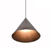 Coda Pendant Light Small, Large in Black or Weathered Bronze
