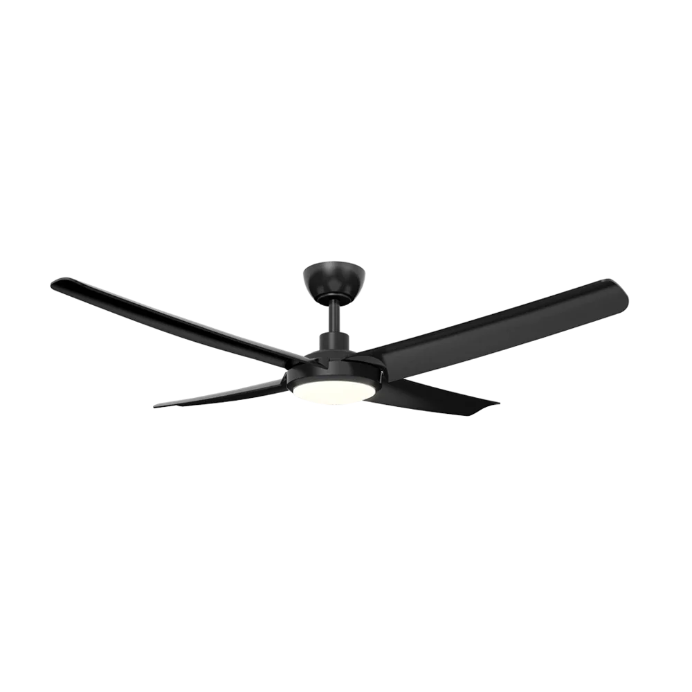 SAL Barden 52" 30W DC Four Blade Ceiling Fan with Selectable CCT 22W LED