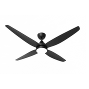 SAL Leura 56" 30W DC Four Blade Ceiling Fan with Selectable CCT 22W LED