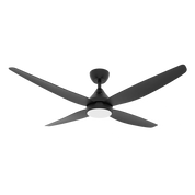 SAL Dalby 56" 60W AC Four Blade Ceiling Fan With Selectable CCT 20W LED