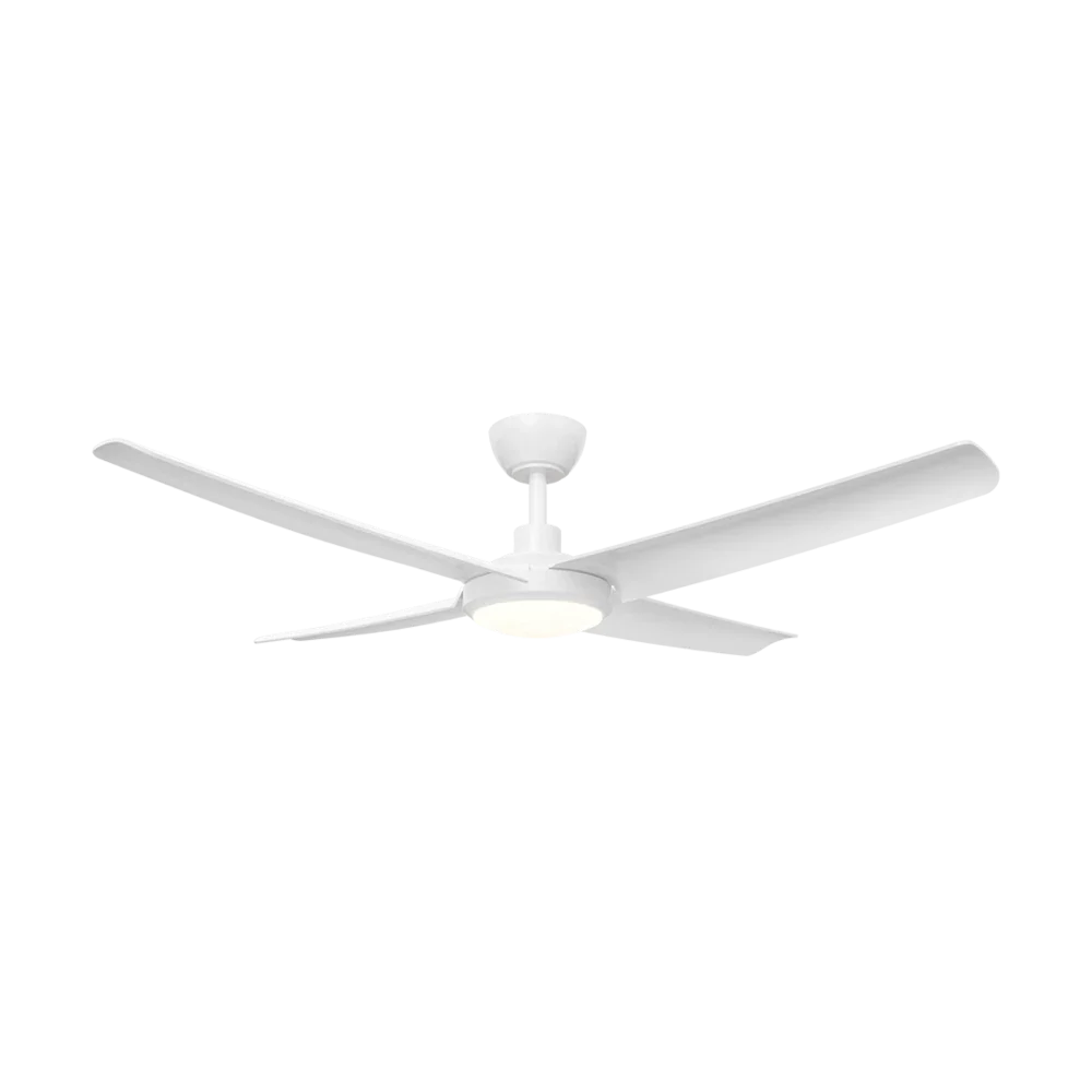 SAL Barden 52" 30W DC Four Blade Ceiling Fan with Selectable CCT 22W LED