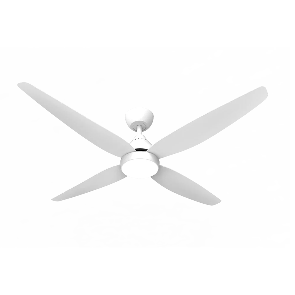 SAL Leura 56" 30W DC Four Blade Ceiling Fan with Selectable CCT 22W LED