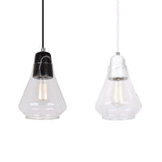 Ellise Pendant Light in Black or White