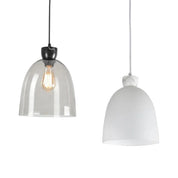 Holly Pendant Light in Black or White