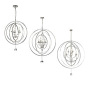 Maxwell Pendant Light Small, Medium, Large in Black or Nickel