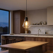 Ellise Pendant Light in Black or White