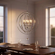 Maxwell Pendant Light Small, Medium, Large in Black or Nickel