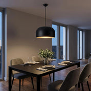 Oslo Pendant Light Small/Large in Black, Sage Green or White