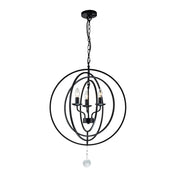 Maxwell Pendant Light Small, Medium, Large in Black or Nickel
