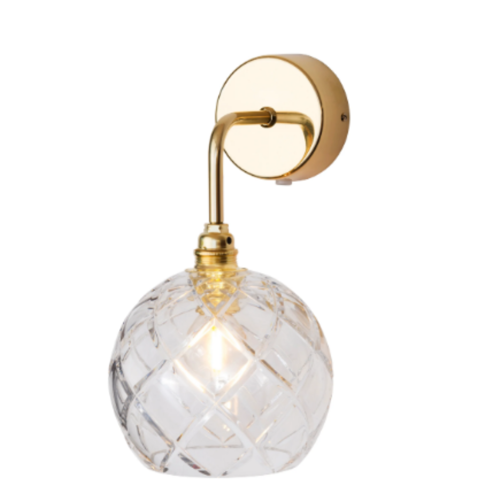 Rowan Crystal Bedside Reading Light W150mm