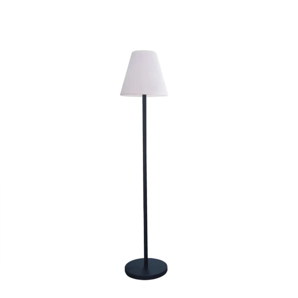 LED Floor Lamp 5V Battery White Metal 3000K & RGB
