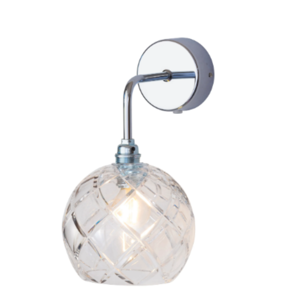 Rowan Crystal Bedside Reading Light W150mm