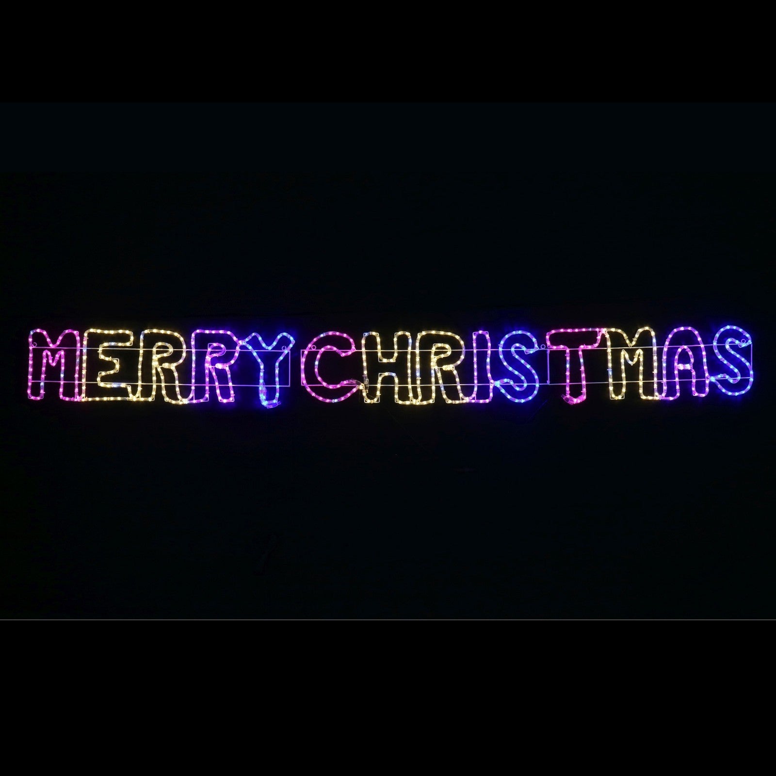 Rope light Merry Christmas Carnival