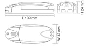 MINI 60 12V Dimmable Electronic Transformer 60W
