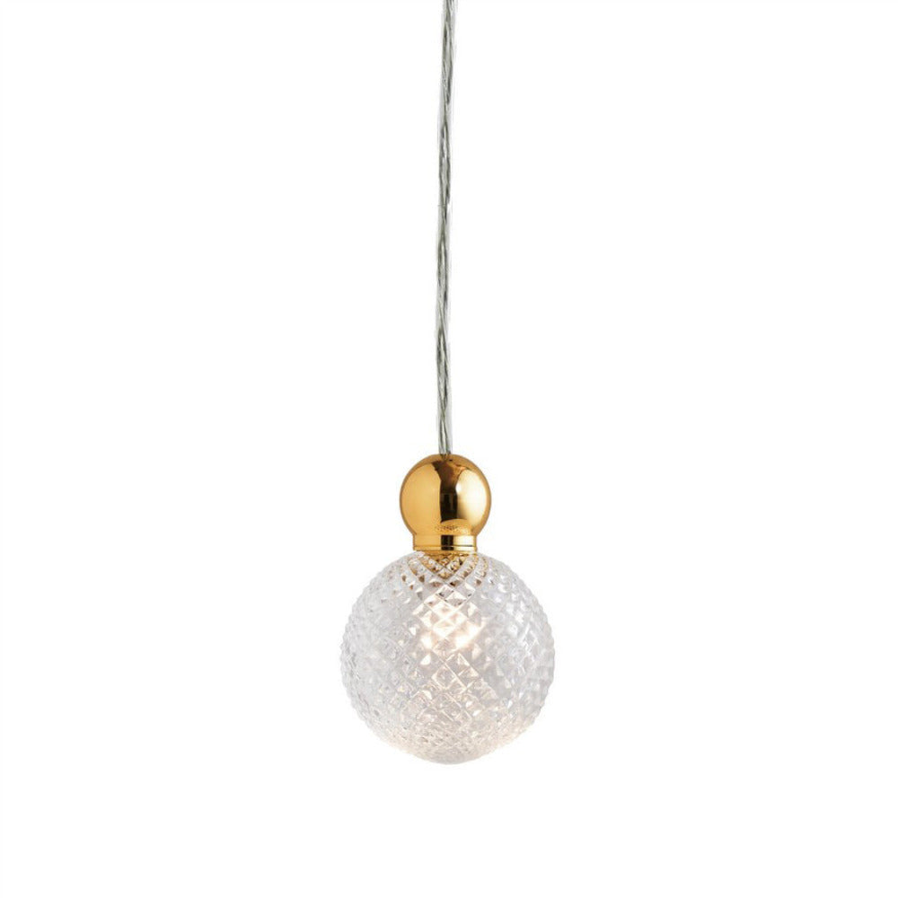 Uva LED Mini Pendant 12V W70mm Crystal