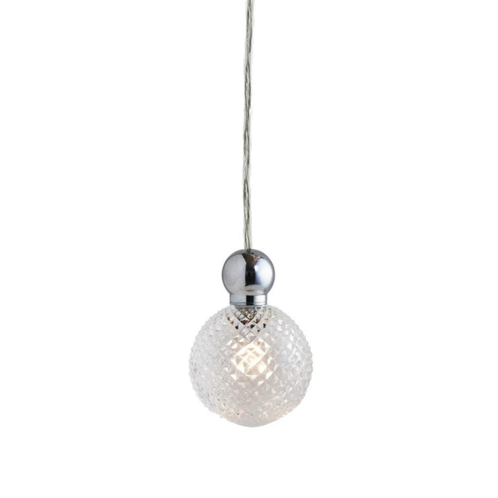 Uva LED Mini Pendant 12V W70mm Crystal