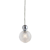 Uva LED Mini Pendant 12V W70mm Crystal