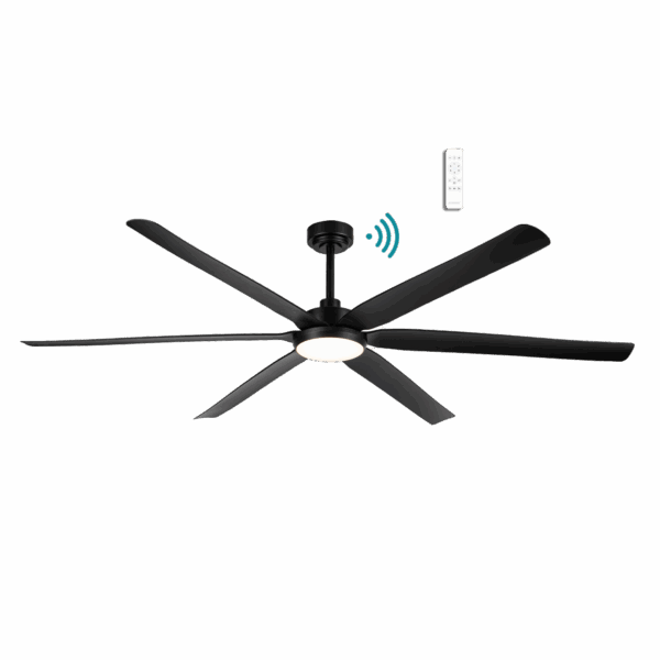 Osprey DC 80″ Smart Ceiling Fan With WIFI Remote Control + LED Light