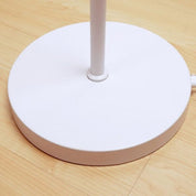 Scandinavian Adjustable Floor Lamp in White