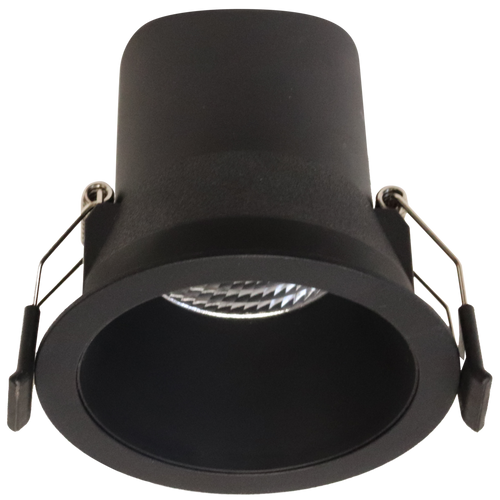 COOLUM PLUS S9068 Round Dimmable LED Downlight Black 9W TRI Colour